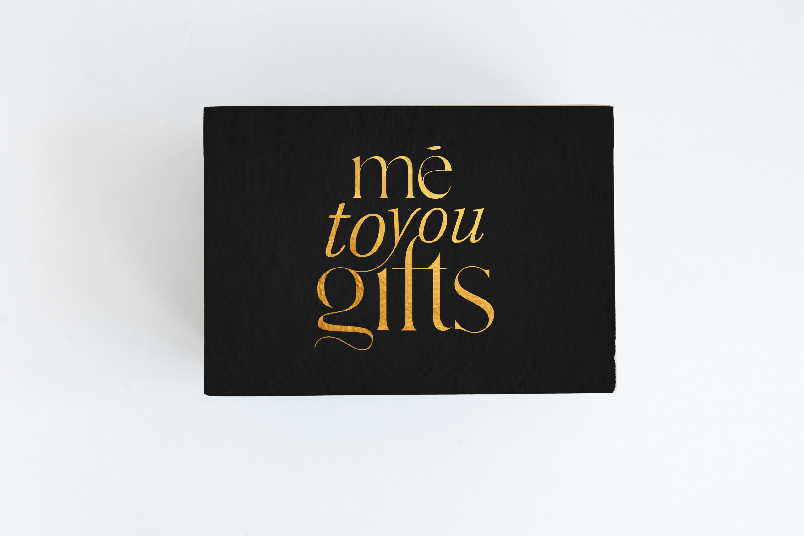 Small Rectangle Box - Matt Black