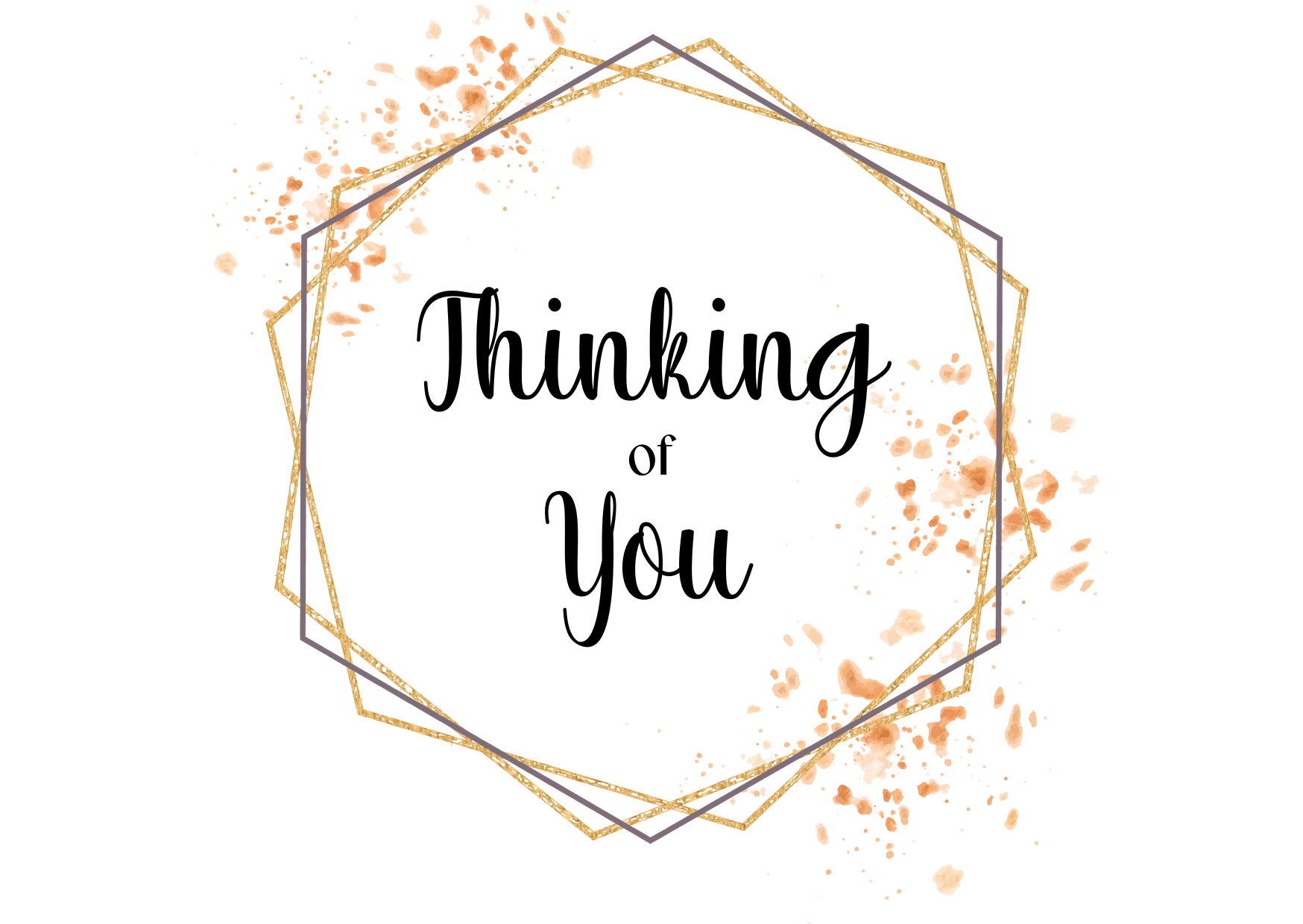 THINKING OF YOU Card