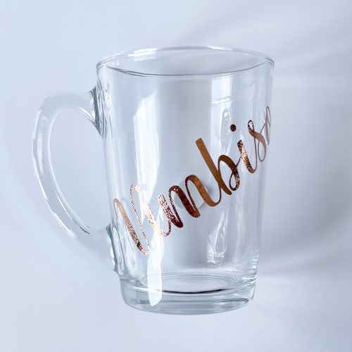 Personalised Glass Mug