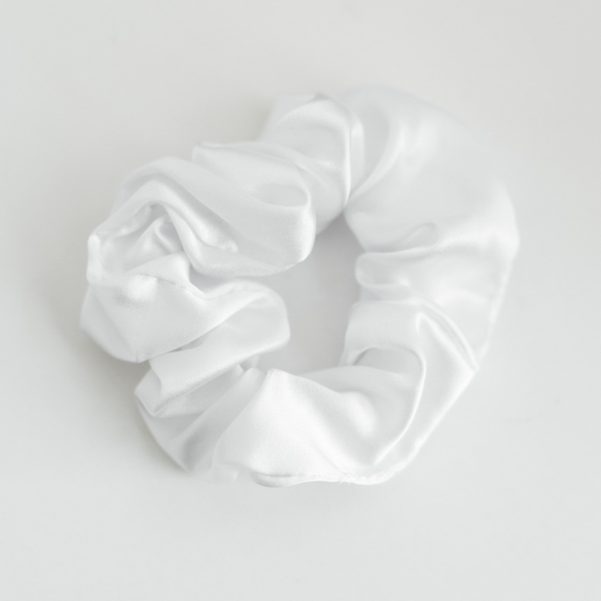 White Scrunchie