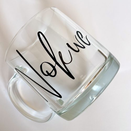 Grande Glass Mug | Personalised