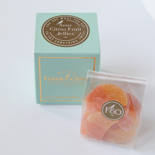 Sour Citrus Fruit Jellies
