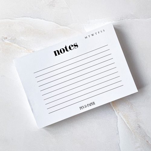Notes Notepad