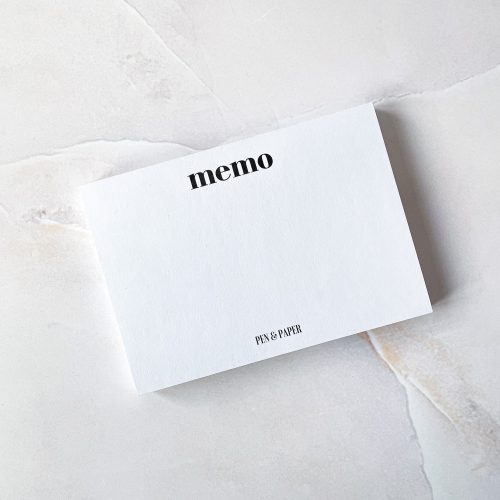 Memo Pad
