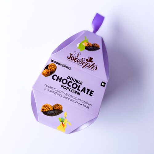 Double Chocolate Coated Popcorn Half Egg